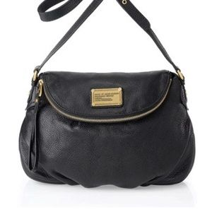 Authentic Marc Jacobs Classic Q Natasha black leather crossbody